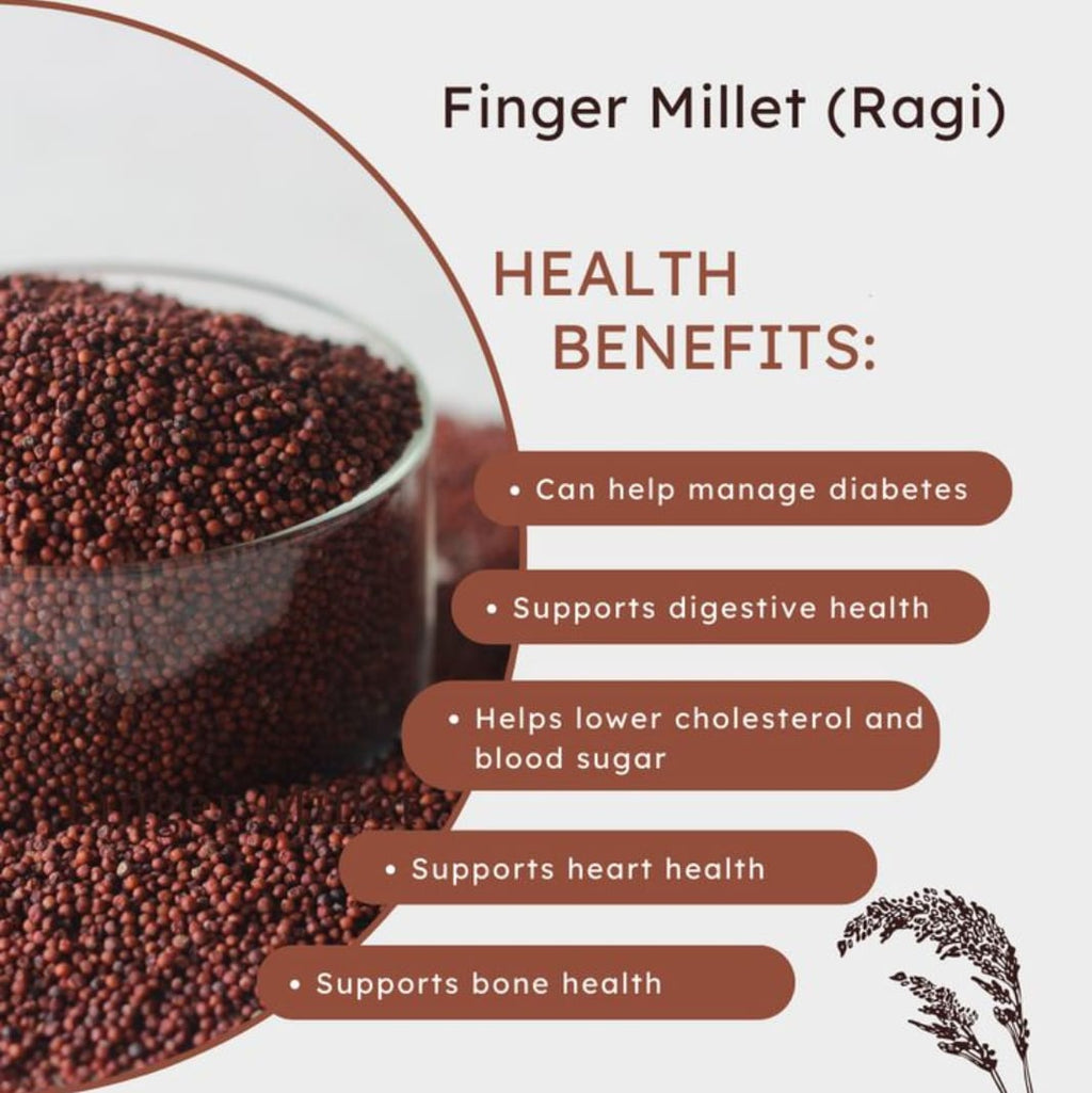 🌾 RAS Millets – Premium Ragi (Finger Millet)