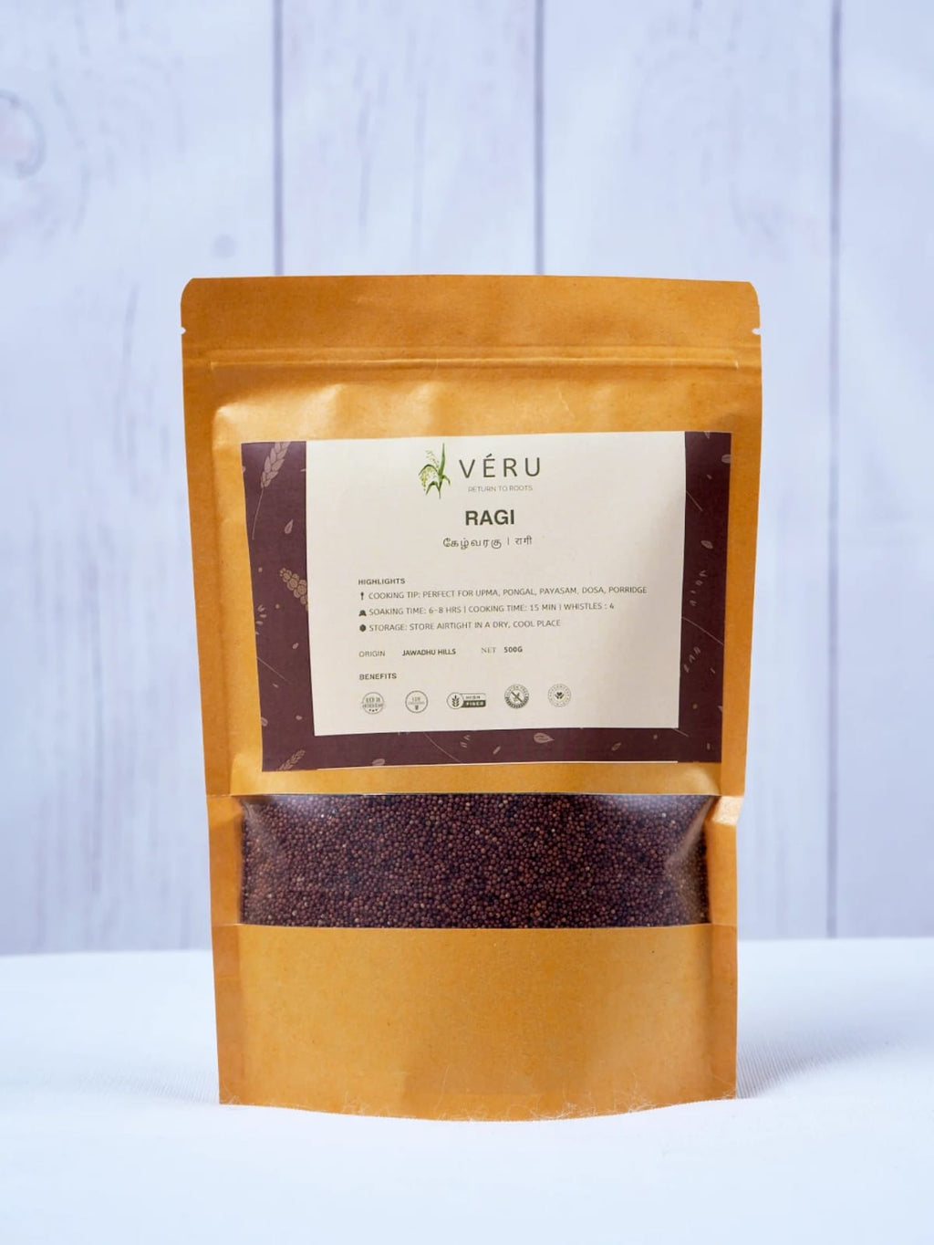 🌾 RAS Millets – Premium Ragi (Finger Millet)